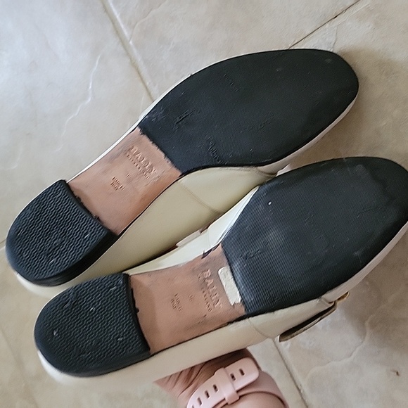 Made in Italy BallyJanelle Square Buckle Loafers size 38 - Picture 12 of 15